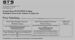 Desktop Screenshot of gtsatlanta.com