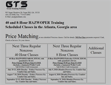 Tablet Screenshot of gtsatlanta.com